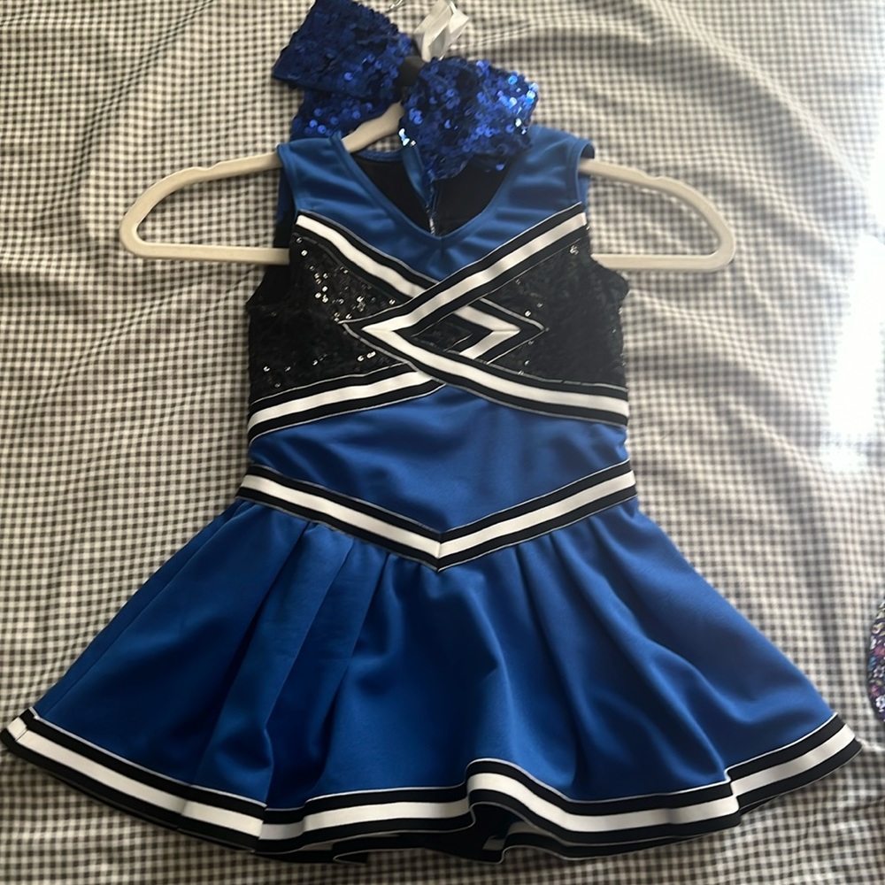 Cheerleading uniform Blu/Blk